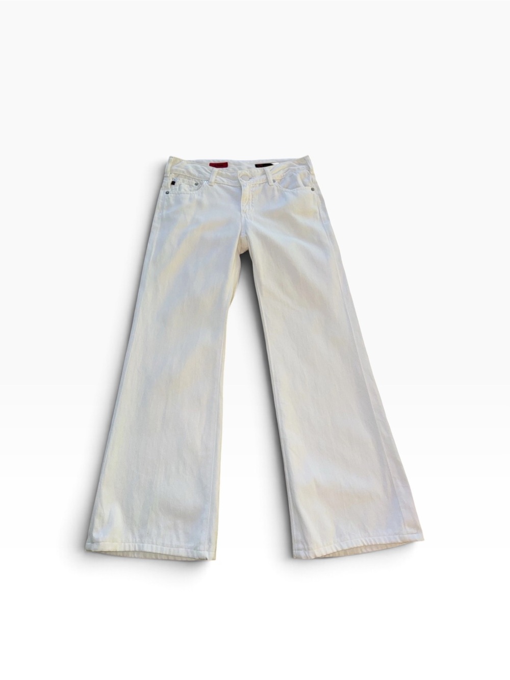 AG  White Twill Mona Jeans Vintage 30